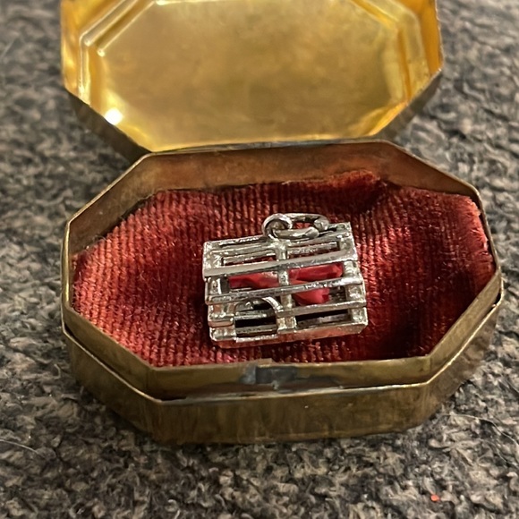 Sterling silver East Coast Lobster Trap charm🦞 - Picture 2 of 4